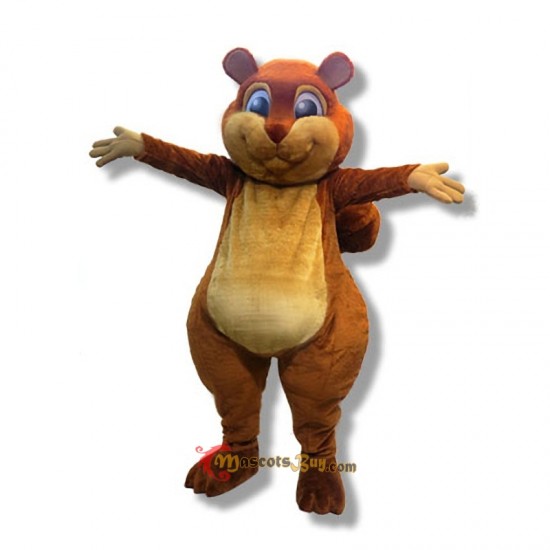 Happy Lovely Squirrel Mascot Costume Cosplay