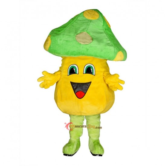 Happy Mushroom Mascot Costume Cosplay
