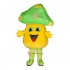 Happy Mushroom Mascot Costume Cosplay