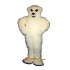 Happy Polar Bear Mascot Costume Cosplay