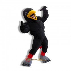 Happy Raven Mascot Costume Cosplay