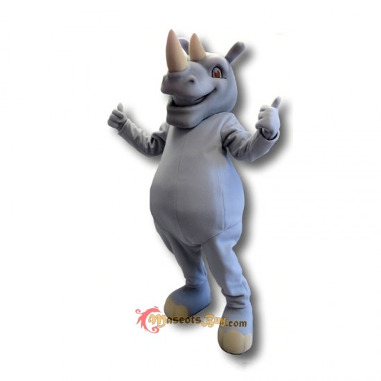 Happy Rhino Mascot Costume Cosplay