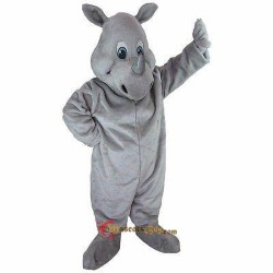 Happy Rhino Mascot Costume Cosplay