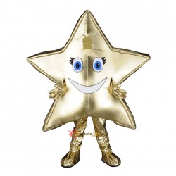 Happy Star Mascot Costume Cosplay