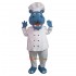 Healthy Friendly Hippo Mascot Costume Cosplay