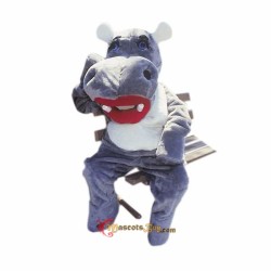 Hillary Hippo Mascot Costume Cosplay
