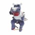 Hillary Hippo Mascot Costume Cosplay