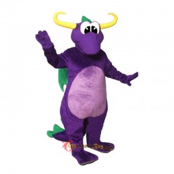 Horned Dragon Mascot Costume Cosplay