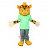 Hyper Kidz Boomerang Tiger Mascot Costume Cosplay