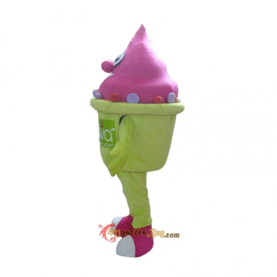 Ice Cream Mascot Costume Cosplay