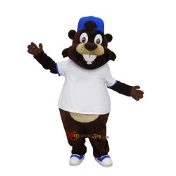 Interesting Beaver Mascot Costume Cosplay