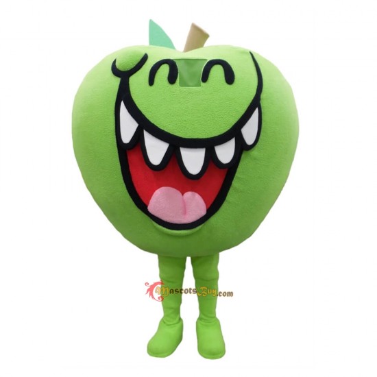 Jolly Rancher Apple Mascot Costume Cosplay