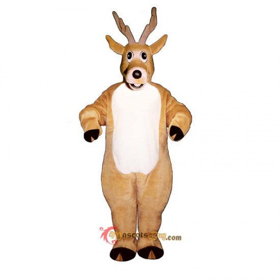 Jolly Reindeer Mascot Costume Cosplay