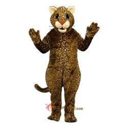 Leaping Leopard Mascot Costume Cosplay