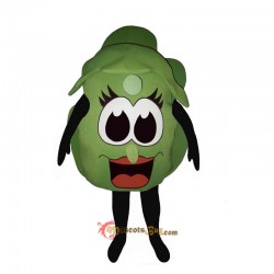 Lettuce (Bodysuit not included) Mascot Costume Cosplay