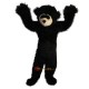 Long Hair Black Bear Mascot Costume Cosplay