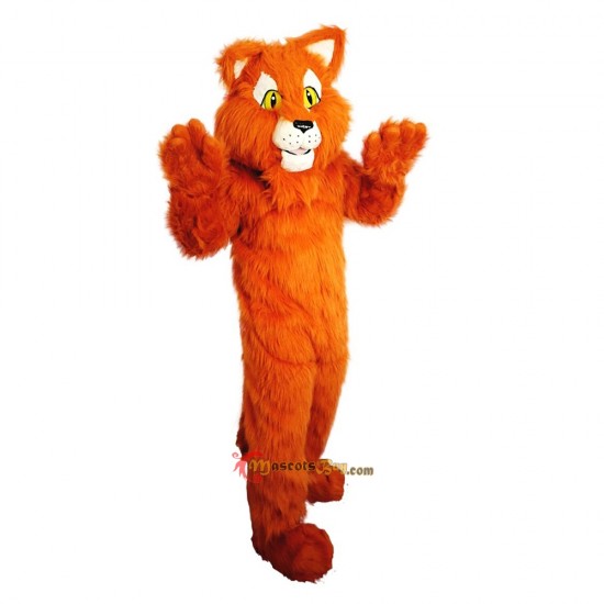 Long Hair Cat Mascot Costume Cosplay