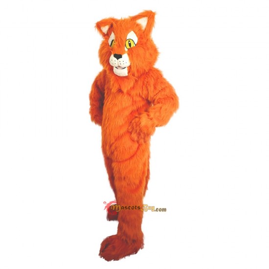 Long Hair Cat Mascot Costume Cosplay