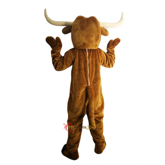 Longhorn Cattle Ankole-Watusi Mascot Costume Cosplay