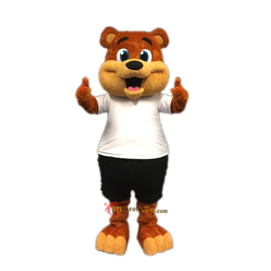 Lovely Bear Mascot Costume Cosplay