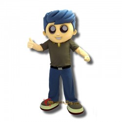 Lovely Boy Mascot Costume Cosplay