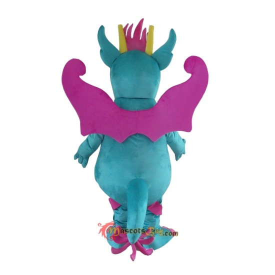 Lovely Colorful Dragon Dinosaur Mascot Costume Cosplay