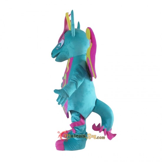 Lovely Colorful Dragon Dinosaur Mascot Costume Cosplay