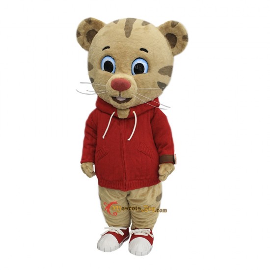 Lovely Daniel Tiger Mascot Costume Cosplay
