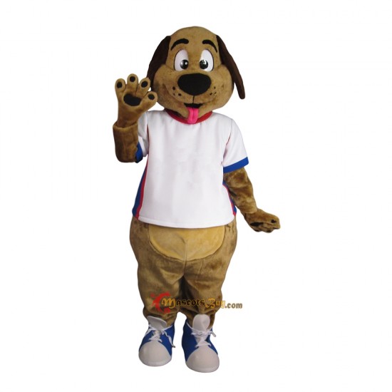 Lovely Friendly Dog Mascot Costume Cosplay