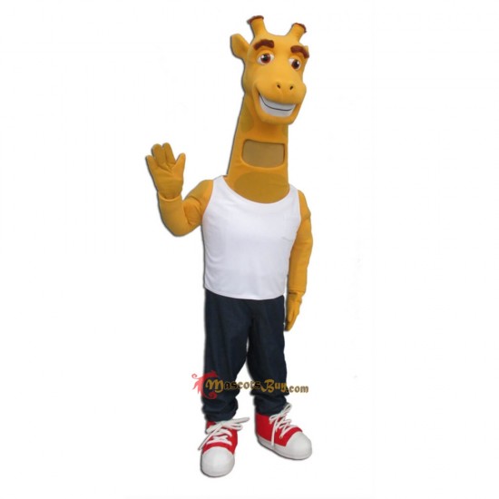 Lovely Giraffe Mascot Costume Cosplay