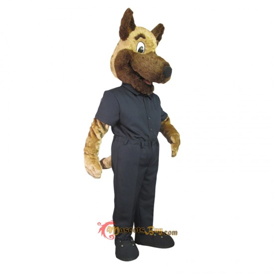 Lovely Police Dog Mascot Costume Cosplay