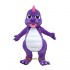 Lovely Purple Dragon Dinosaur Mascot Costume Cosplay