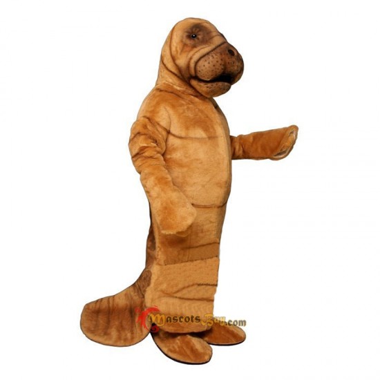 Manny Manatee Mascot Costume Cosplay