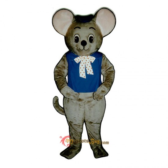 Maxi Mouse With Vest And Hat Mascot Costume Cosplay