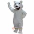 Mean Polar Bear Mascot Costume Cosplay