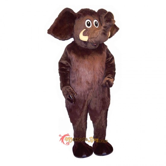 Monty Mammoth Mascot Costume Cosplay