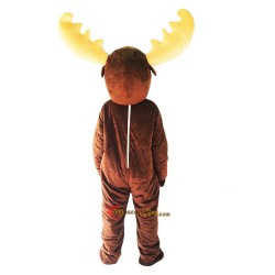 Moose Elk Wapiti Horned Deer Mascot Costume Cosplay