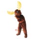 Moose Elk Wapiti Horned Deer Mascot Costume Cosplay