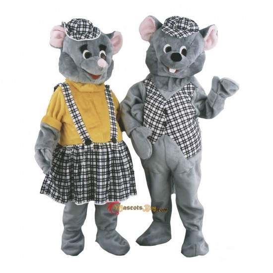 Mouse Mascot Costume couple Cosplay