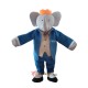 Mr. Blue Elephant Mascot Costume Cosplay