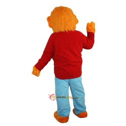 Mr. Orange Bear Mascot Costume Cosplay