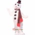 Mr. Snowman Mascot Costume Cosplay