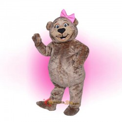 Ms Bear Mascot Costume Cosplay