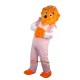 Ms. Orange Bear Mascot Costume Cosplay