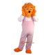 Ms. Orange Bear Mascot Costume Cosplay