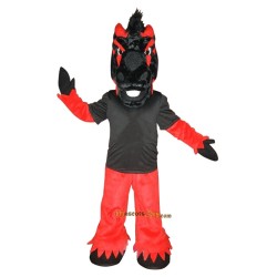 Mundelein Hs Mustang Horse Mascot Costume Cosplay