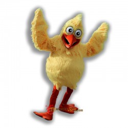 Naughty Chick Mascot Costume Cosplay