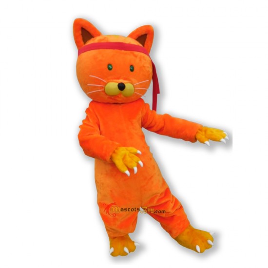 Ninja Cat Mascot Costume Cosplay