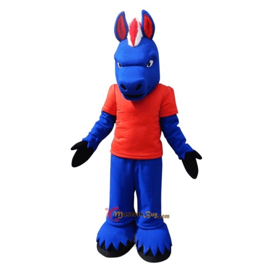 Nixon Mustang Mascot Costume Cosplay