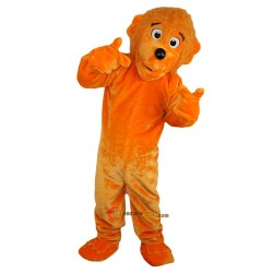 Orange Bear Mascot Costume Cosplay